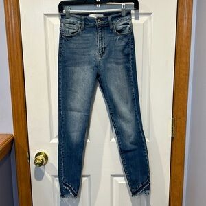 KanCan Raw Hem jeans